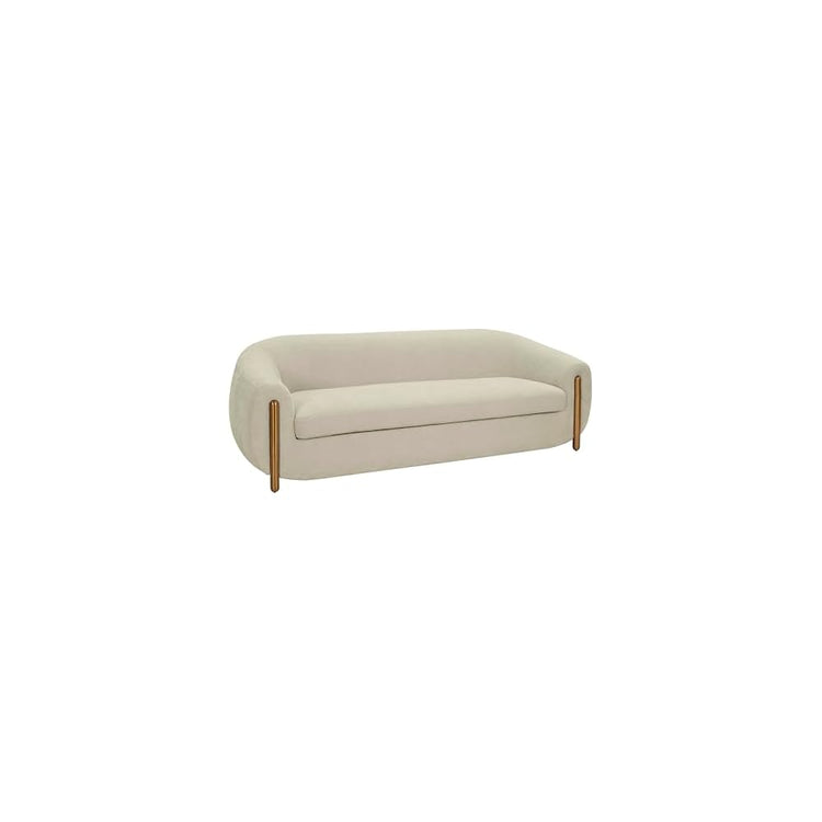 Tov Furniture Lina Grey Textured Linen Sofa by Inspire Me! Home Décor